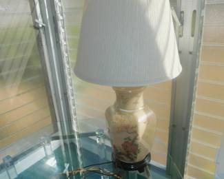 Vintage Paste Porcelain Lamp