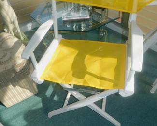 Folding Directors Chairs Set Of 4