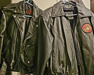 Leather jackets