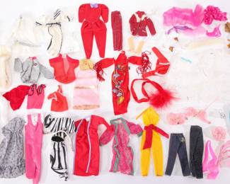 Vintage barbie doll clothes