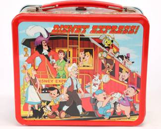 Disney Express metal lunchbox
