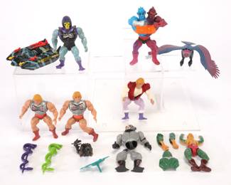 Vintage He-Man MOTU figures
