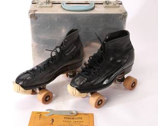 Wooden Wheel Roller Skates