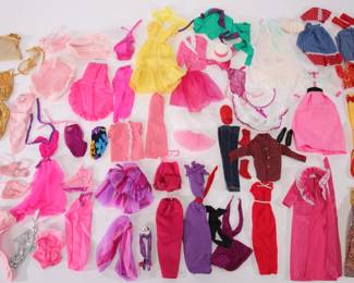 Vintage Barbie clothes