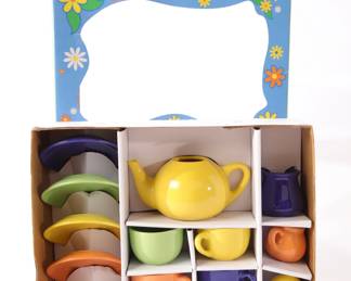 Child's size Tea Set in box
