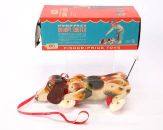 Fisher Price Snoopy Sniffer mint in box