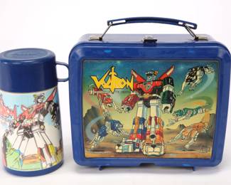 Plastic Voltron Lunchbox