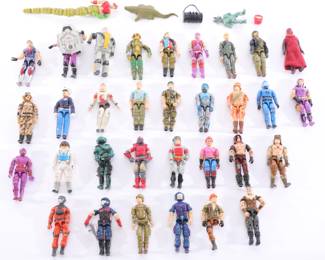 Vintage G.I. Joe action figures