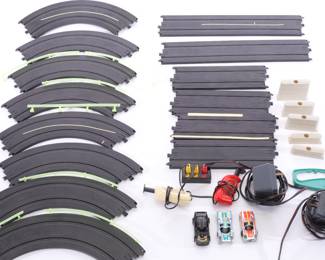 Vintage Tyco Slot Cars & track