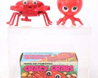 Plastic wind-up toys