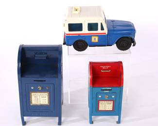 Tin litho Mail Banks