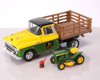 John Deere Truck with mower