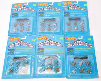 Hot Wheels Air Defenders planes on cards