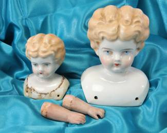 Antique China head dolls
