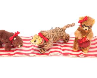 Vintage tin wind-up toys