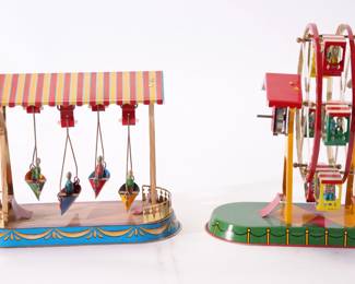 Tin litho wind-up toys