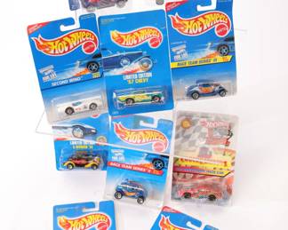Hot Wheels on cards