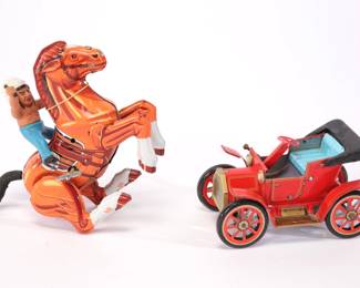 Tin wind-up toys
