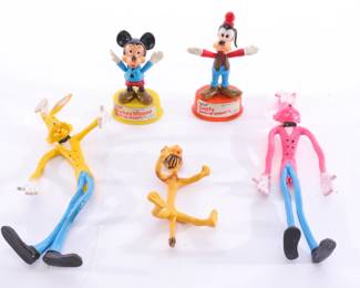 push puppets and bendy toys