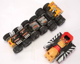 Voltron tank & Mash Monster truck
