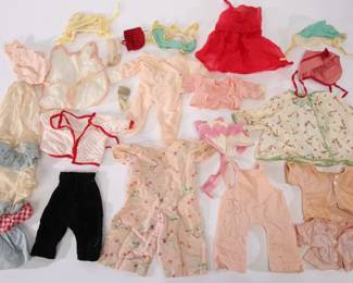 vintage doll clothes