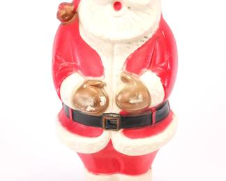 Blow Mold Santa Claus Light