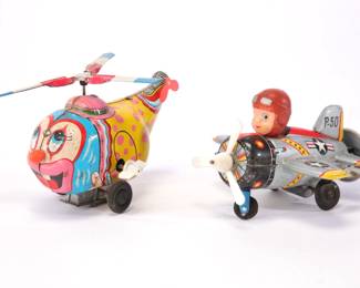 Tin wind-up toys