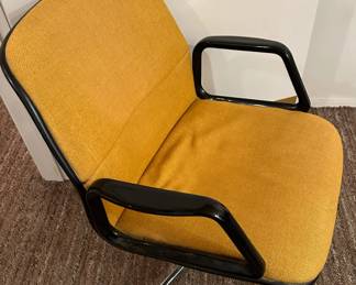 MCM All Steel Mustard Office Chair