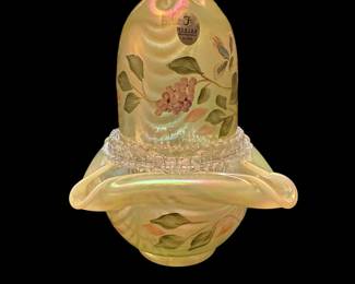 FENTON Limited Edition Hydrangeas Fairy Light