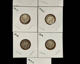 Mercury SILVER Dimes