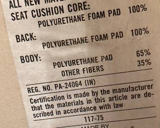 BEST CHAIRS Wingback Armchair