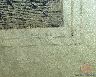 "Rheins Cathedral" Print by JAMES ALPHEGE BREWER Published by EDWARD GROSS CO