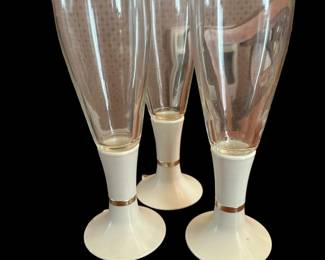MCM Lighted Beer Glasses by DAVID DOUGLAS - Set of 3