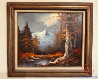 Original Oil on Canvas by J AULAIRE