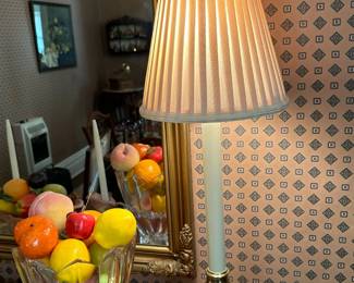 Vintage STIFFEL Brass Candlestick Lamp (2 AVAILABLE)