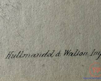 JOHN GOULD, H.C. RICHTER Antique Hand Colored Lithograph - Hummingbirds