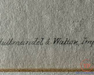 JOHN GOULD, H.C. RICHTER Antique Hand Colored Lithograph - Hummingbirds