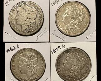 Morgan SILVER Dollars