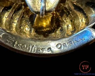 EISENBERG Original Signed Sterling Brooch