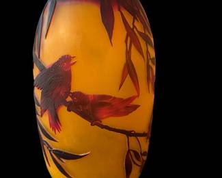 Vase in the Style of EMILE GALLE