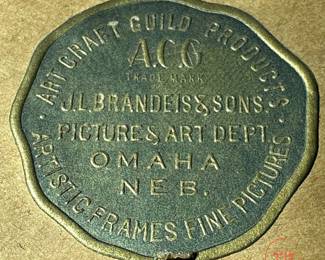 Original Pastel by Art Craft Guild for BRANDEIS - Waterfall Scene