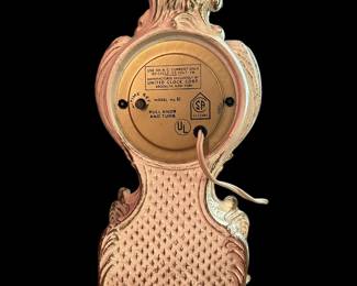 Vintage Cast Iron Table Clock Model 82 by United Clock Corp