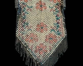 1920's MANDALIAN Lustro Pearl Mesh Bag