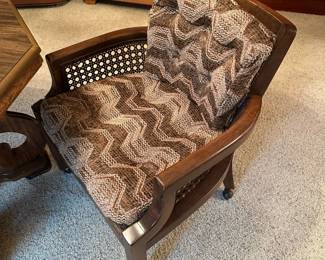 Vintage Game Table and Chair Set