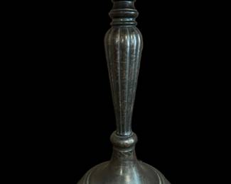 FENTON Limited Edition Blue Burmese Lily Garden Table Lamp