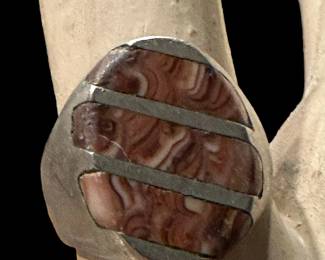 Sterling SILVER with Jasper Ring