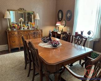 Vintage BERNHARDT Dining Room Furniture