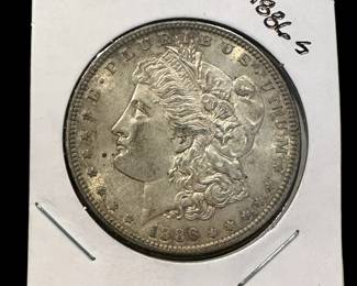 1886 S Silver MORGAN Dollar