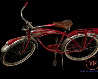1950 SCHWINN Red Phantom Bike