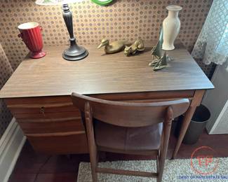 MCM Desk and Chair Set by FLANDERS
